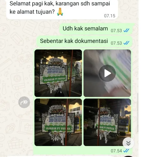 Pengiriman Papan Bunga Selamat Aston Bogor