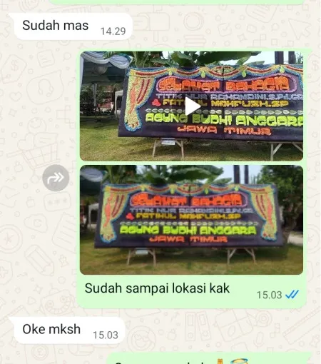 Pengiriman Papan Bunga Aston Bogor