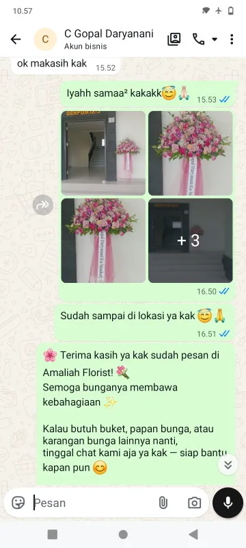 Pengiriman Karangan Bunga Aston Bogor