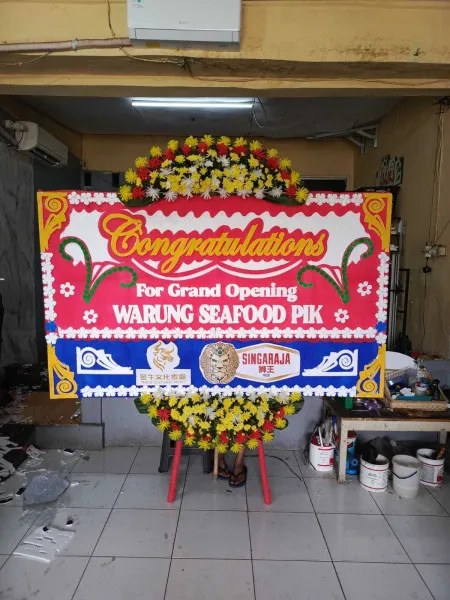 Papan Bunga Ucapan Selamat Aston Bogor